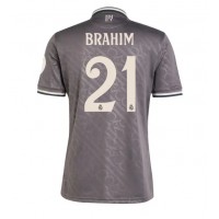 Maglia Calcio Real Madrid Brahim Diaz #21 Terza Divisa 2024-25 Manica Corta